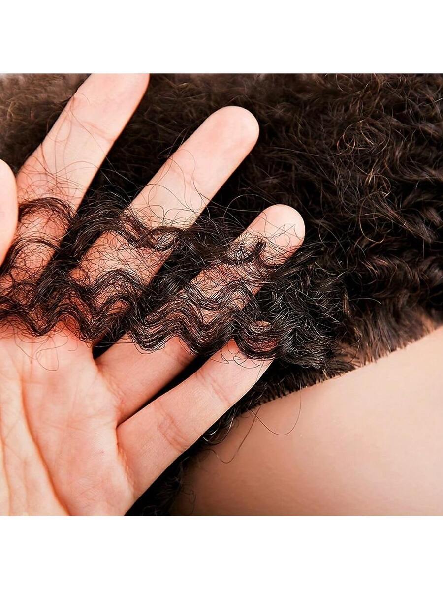 Mannequin Head With 100% Human Hair Curly Hair Training Head Manikin Head Cosmetology Doll Head For Hairdresser Girls Practice Styling Braiding With Clamp Stand