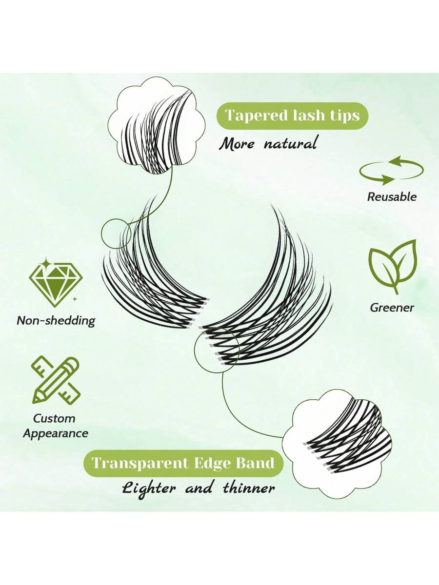 154-Piece Wispy DIY Lash Cluster Kit – product image 4 of 9
