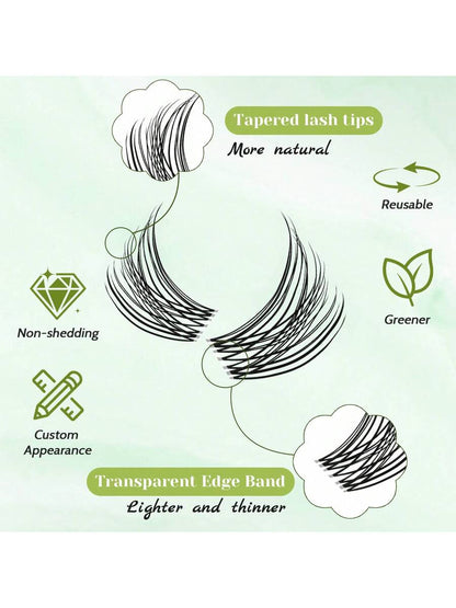154-Piece Wispy DIY Lash Cluster Kit – product image 4 of 9