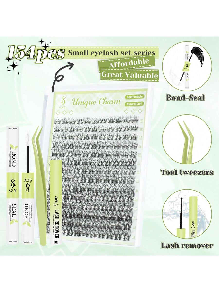 154-Piece Wispy DIY Lash Cluster Kit – product image 2 of 9